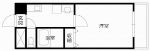 茨木市駅前1丁目 1Ｋ 家賃6.5万円